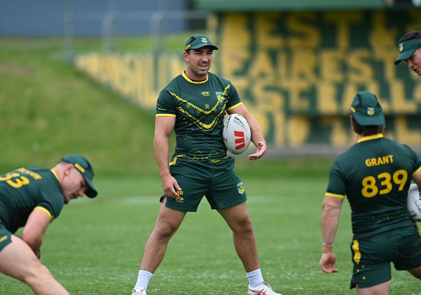 Reece Robson is eying a Test debut after being a member of the Kangaroos squad in last year's Pacific Championships.