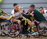 Wheelaroos fall short in opening Wheelchair Ashes Test