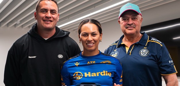 Father's Day delight: Kiana to create history with Eels debut