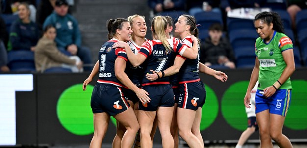As it happened: Roosters hold off Raiders to stay unbeaten