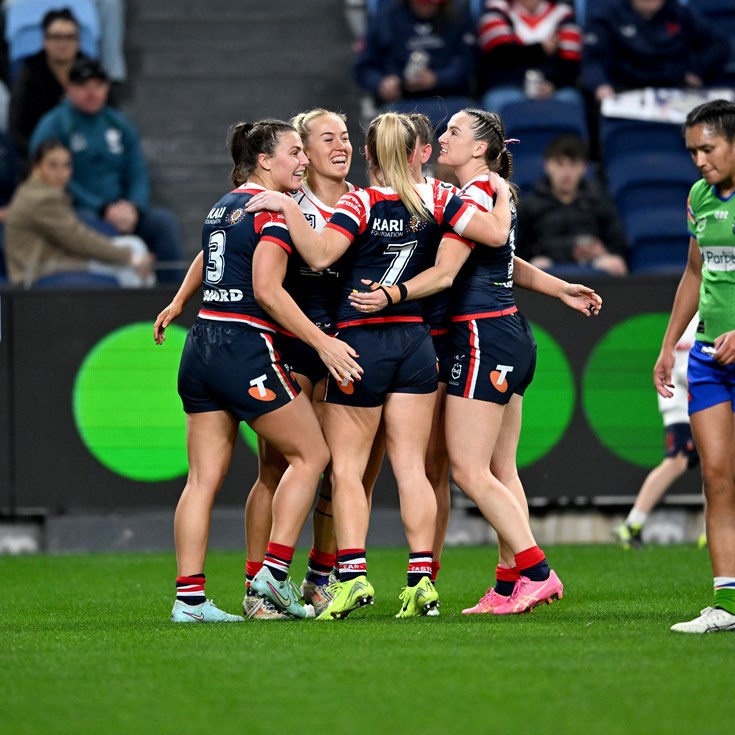 As it happened: Roosters hold off Raiders to stay unbeaten