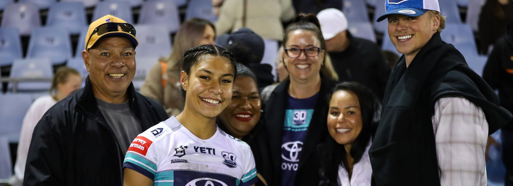 The invite came late but Ana dazzled at debutant's ball