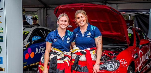 The engine room: How Cowboys duo manage work with demands of NRLW