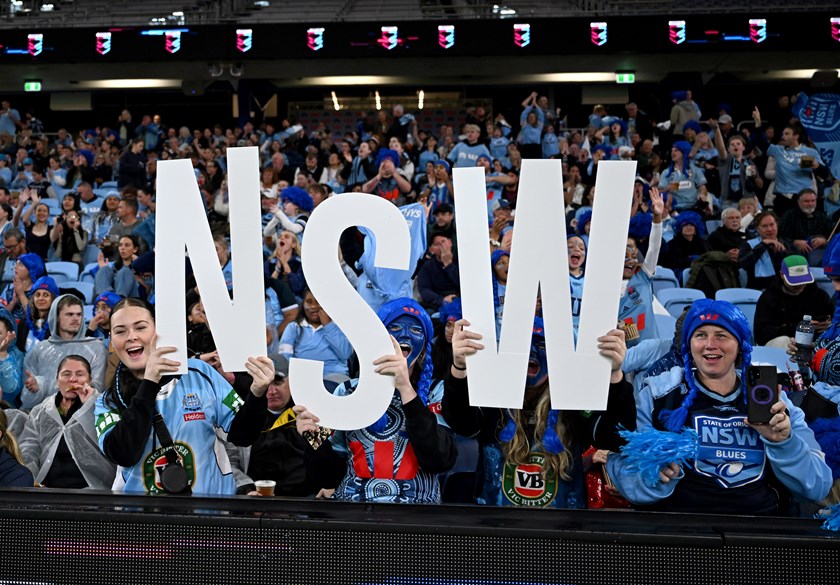 Blues players are hoping NSW can reclaim the Women's State of Origin attendance in Newcastle.