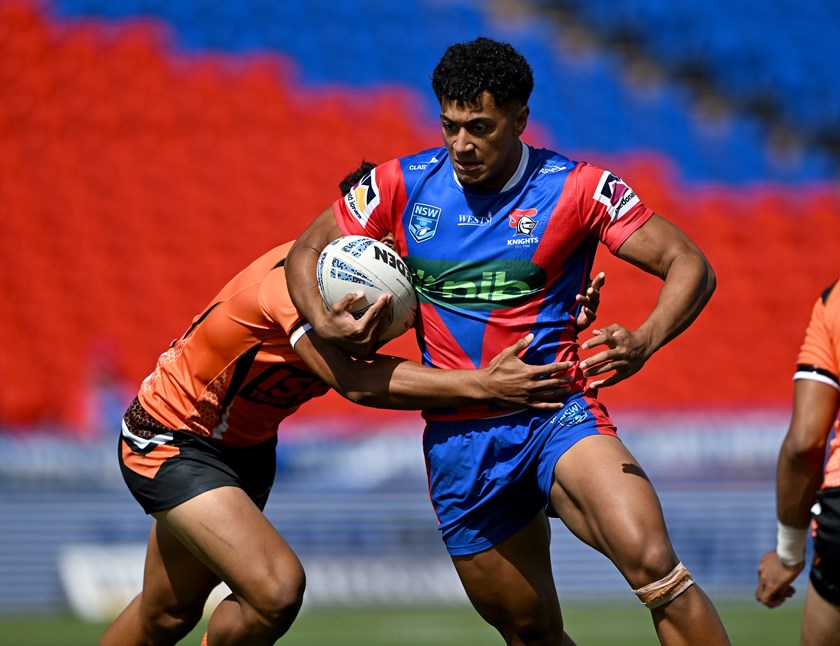 Knights rookie Jacob Taulani is the latest PNG talent to catch the eye of Kumuls coach Jason Demetriou.