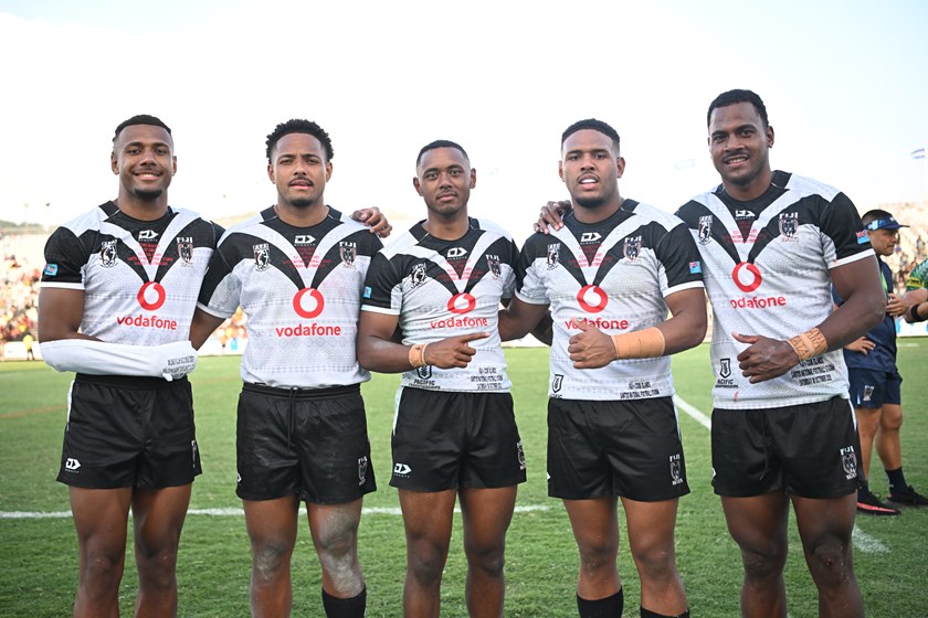 Keresi Maya was one of five debutants for Fiji against Cook Islands, along with Jethro Rinakama, Michael Waqa, Solomone Saukuru and Terrell Kalo Kalo. 