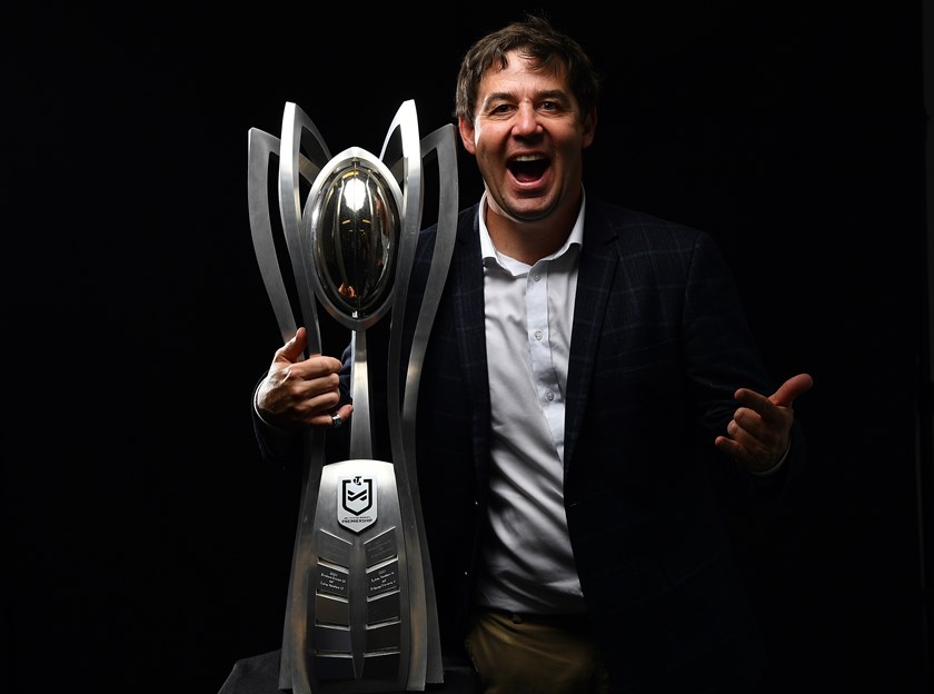 Ron Griffiths coached Newcastle to back-to-back NRLW premierships in 2022 and 2023.