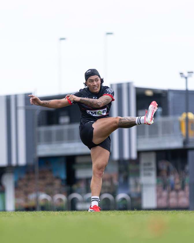 Gayle Broughton wants to leave a legacy for young Māori boys and girls, including son Eastyn.