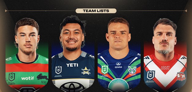 NRL Team Lists: Finals Week 1