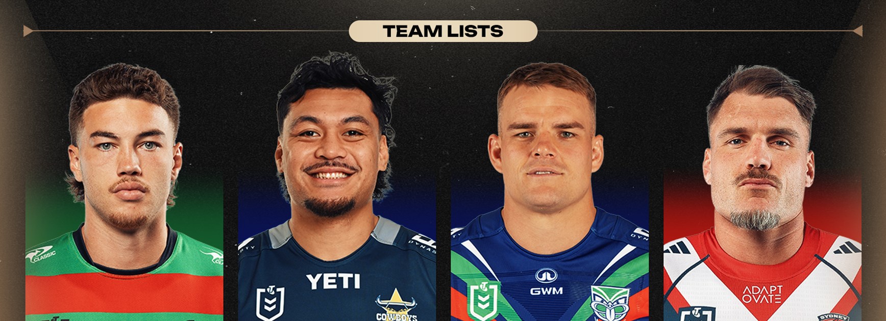 NRL Team Lists: Finals Week 1