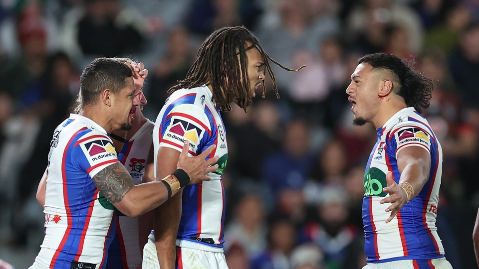 As it happened: Knights stun Warriors to set up Penrith showdown