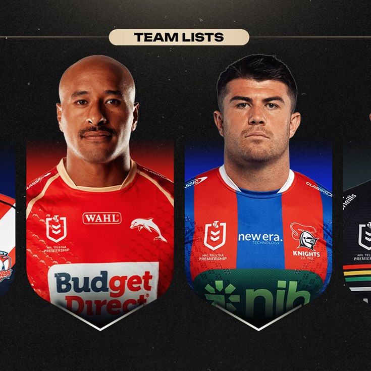NRL Team Lists: Preliminary Finals