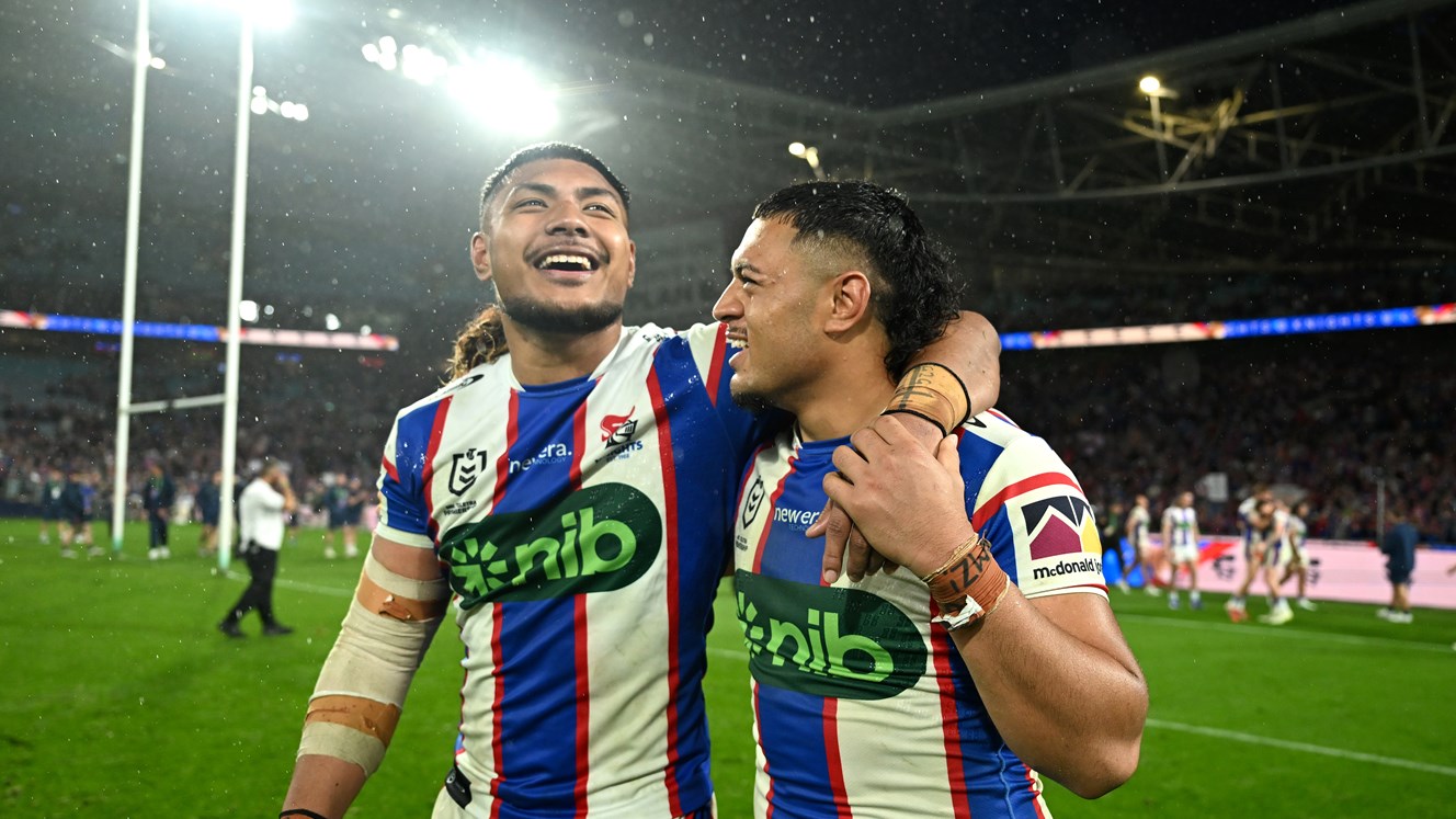 Toa Samoa goers: Knights' brothers in arms join forces