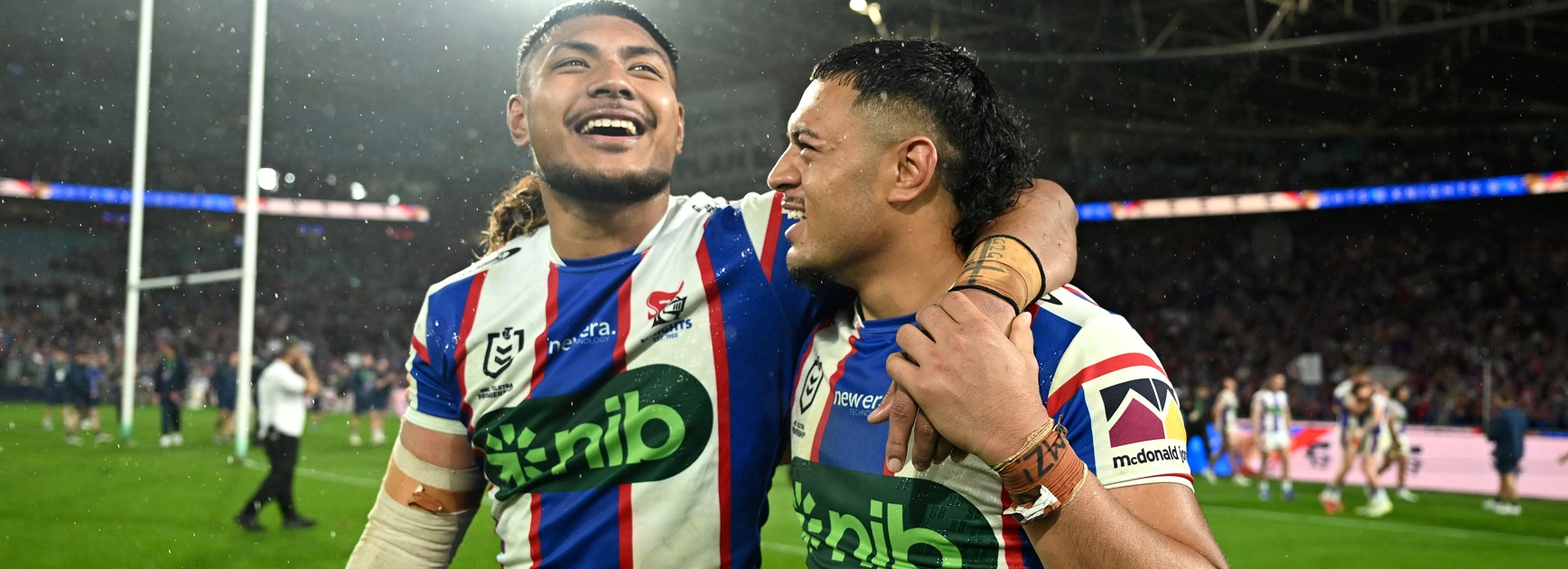 Toa Samoa goers: Knights' brothers in arms join forces