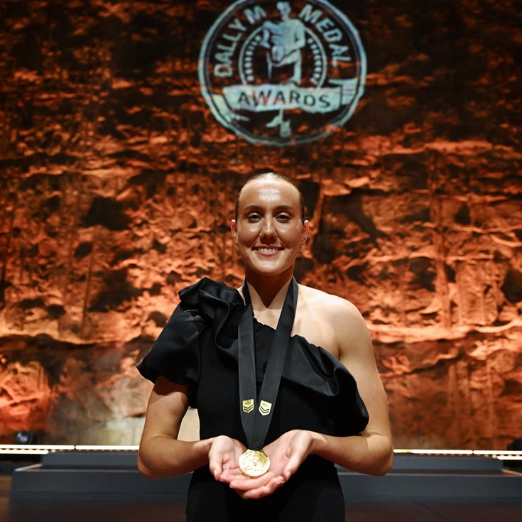 Nathan Cleary and Tamika Upton win Dally M Medals