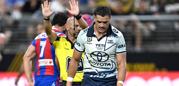 NRL Judiciary: Burns faces ban for Ponga hit; Frizell, Tuipulotu fined