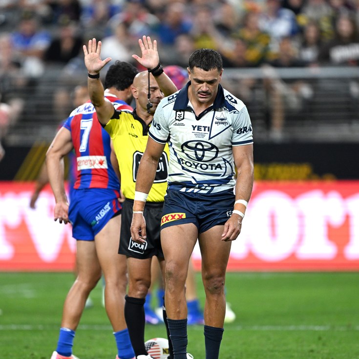 NRL Judiciary: Burns faces ban for Ponga hit; Frizell, Tuipulotu fined