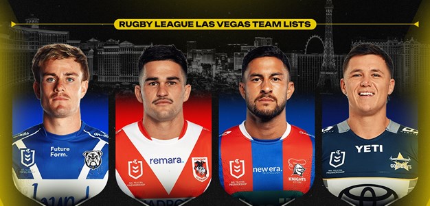 NRL Team Lists: Rugby League Las Vegas 2026