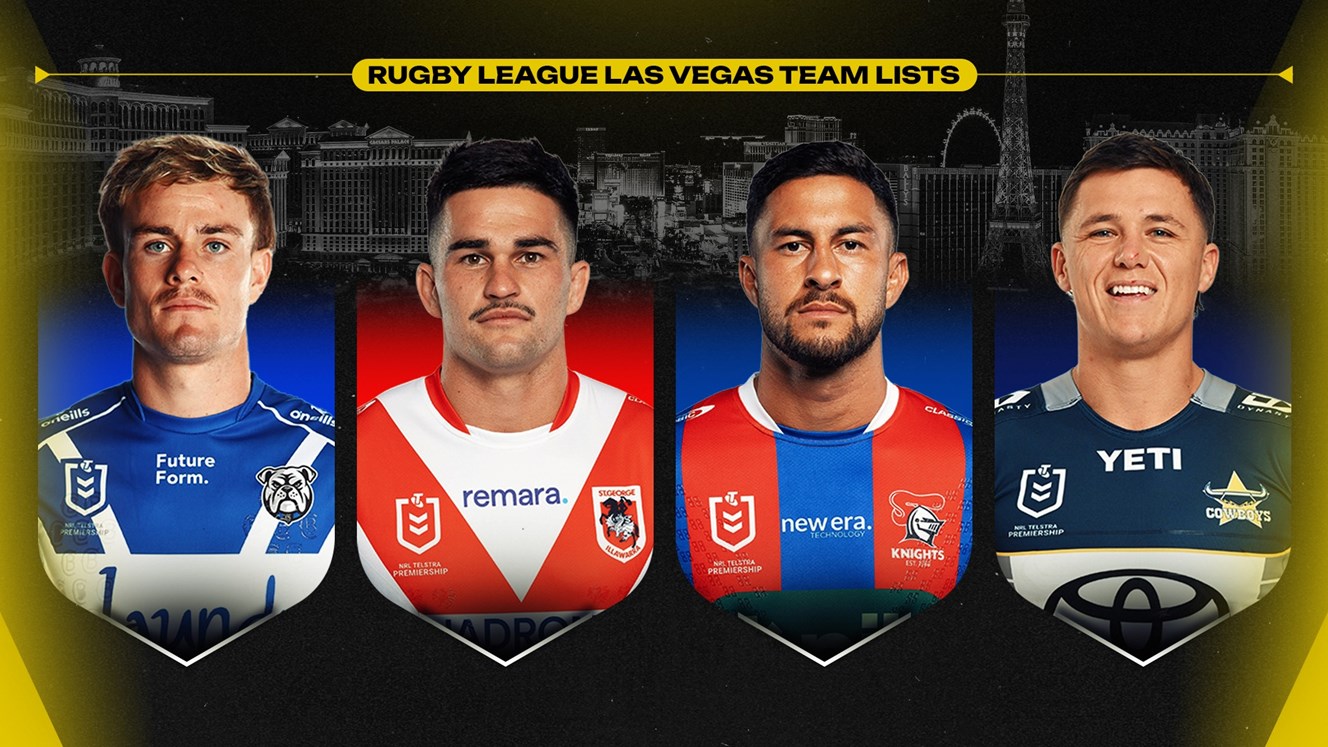 NRL Team Lists: Rugby League Las Vegas 2026