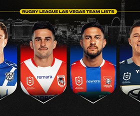 NRL Team Lists: Rugby League Las Vegas 2026