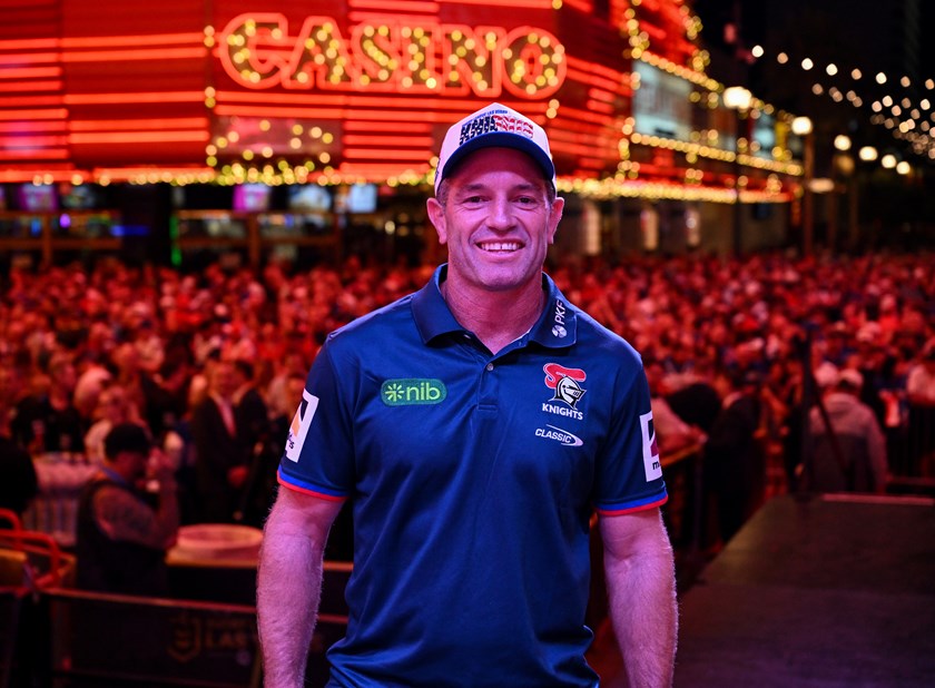 Knights legend Danny Buderus is blown away by the level of support in Vegas