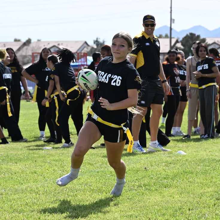 Vegas students introduced to league at NRL Gala Day