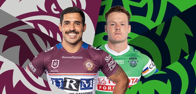 Sea Eagles v Raiders: Fogarty's new look as Sanders steps up
