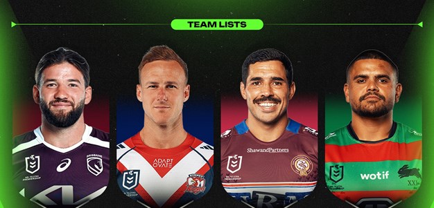 NRL Team Lists: Round 1