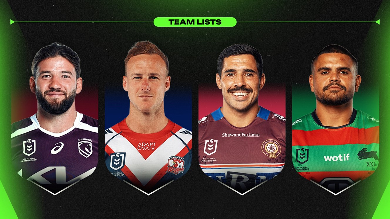 NRL Team Lists: Round 1
