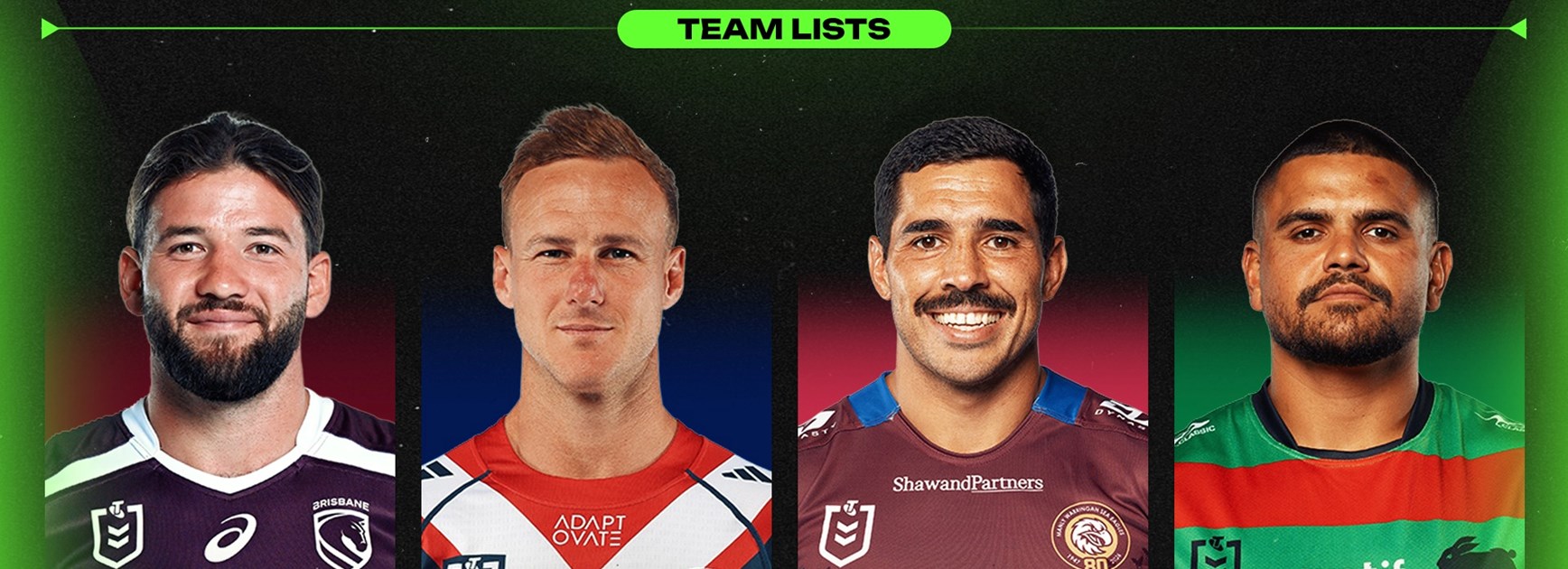 NRL Team Lists: Round 1