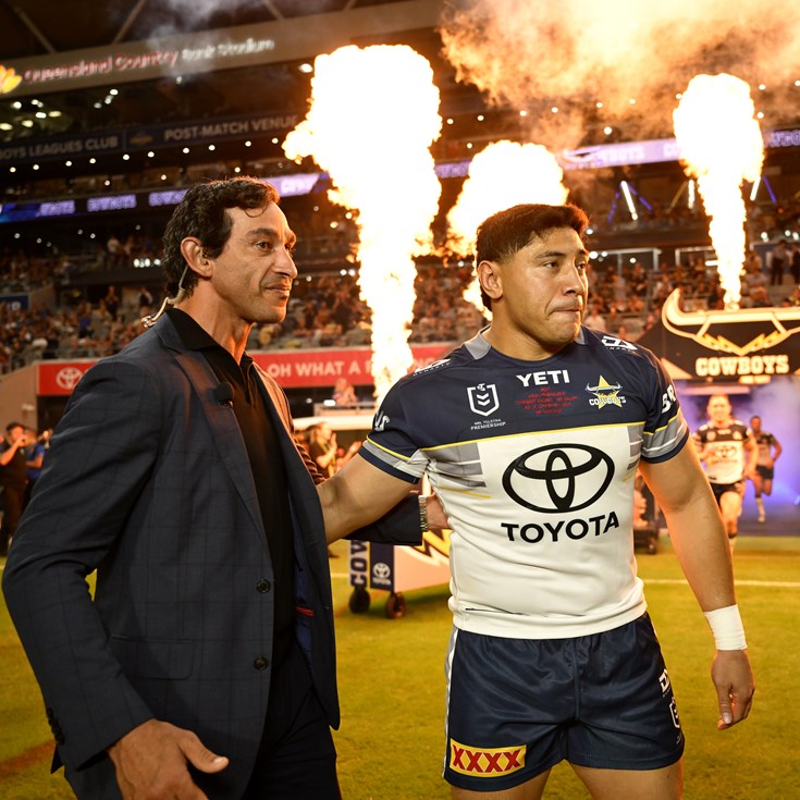 Friday night footy: Cowboys v Eels; Roosters beat Titans