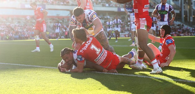 Saturday session: Knights run rampant over Dragons