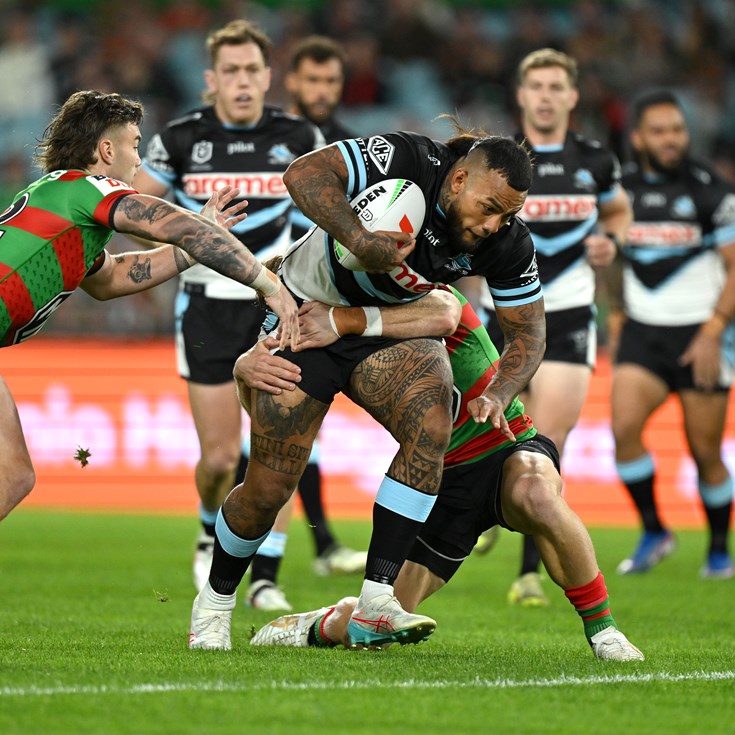 Saturday session: Rabbitohs v Sharks; Sea Eagles v Broncos; Knights topple Dragons