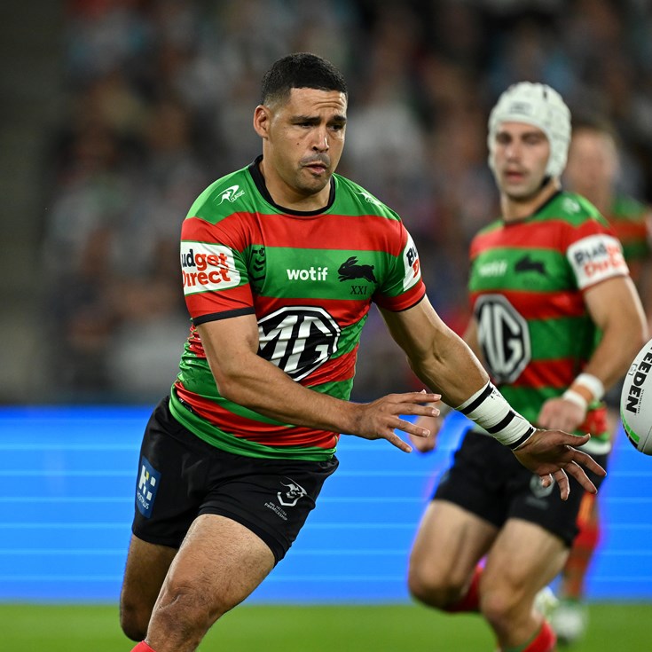 Saturday session: Rabbitohs v Sharks; Sea Eagles v Broncos; Knights topple Dragons