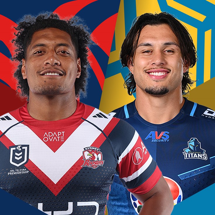Roosters v Titans: Crichton's shock call; Harrison to debut