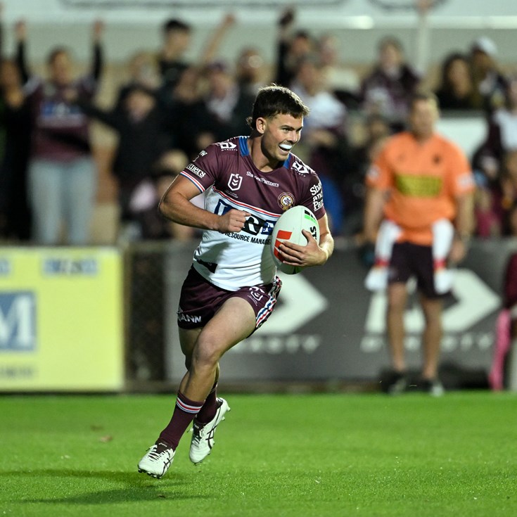 Saturday session: Sea Eagles v Broncos; Rabbitohs defeat Sharks; Knights topple Dragons