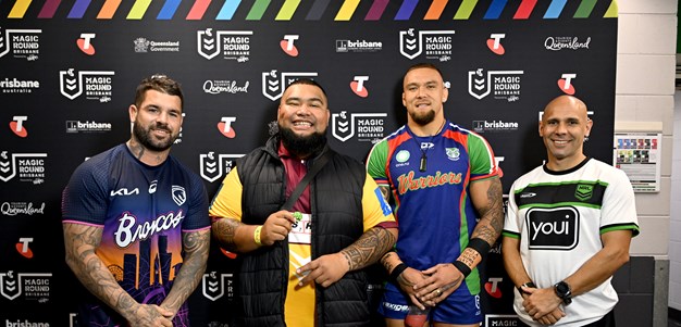Magic Round Sunday: Warriors v Broncos; Knights defeat Titans; Panthers v Dragons