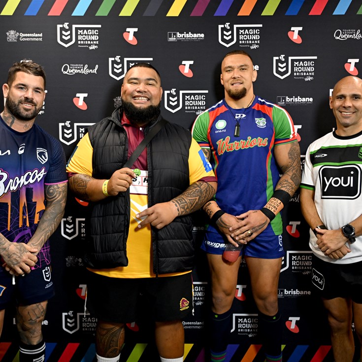 Magic Round Sunday: Warriors v Broncos; Knights defeat Titans; Panthers v Dragons