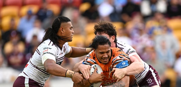 Magic Round Saturday: Wests Tigers v Sea Eagles; Roosters v Cowboys; Eels v Storm