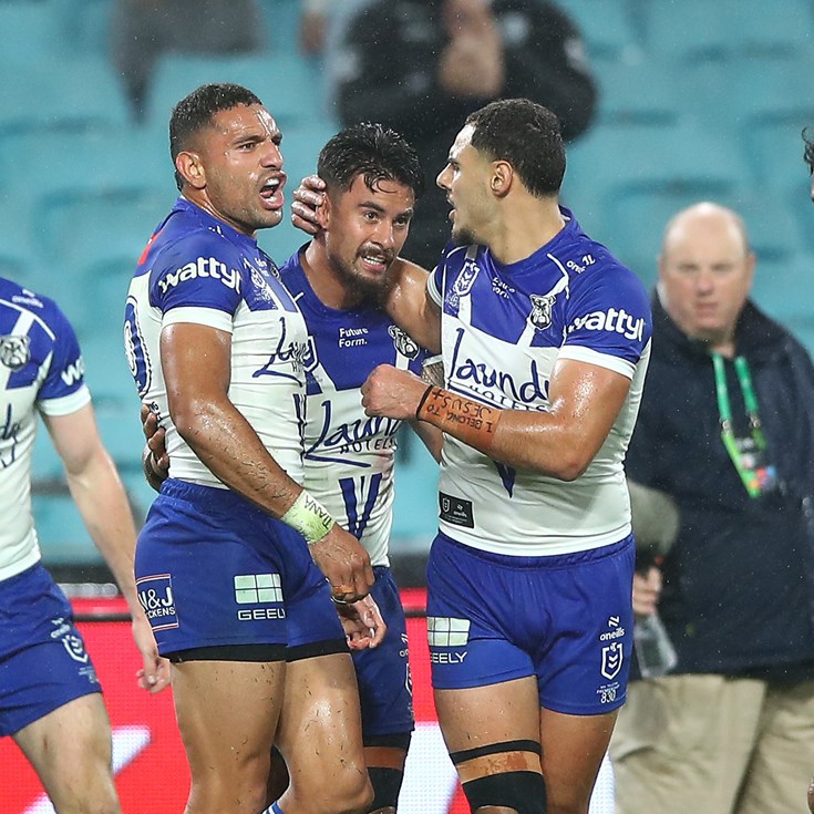 As it happened: Bulldogs bite back to down Storm