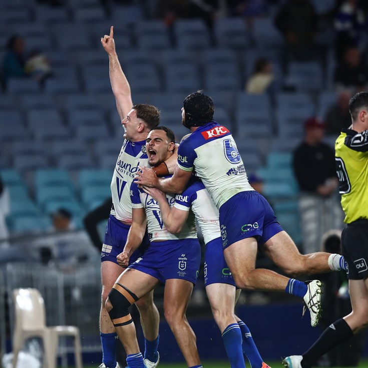 As it happened: Bulldogs bite back to down Storm