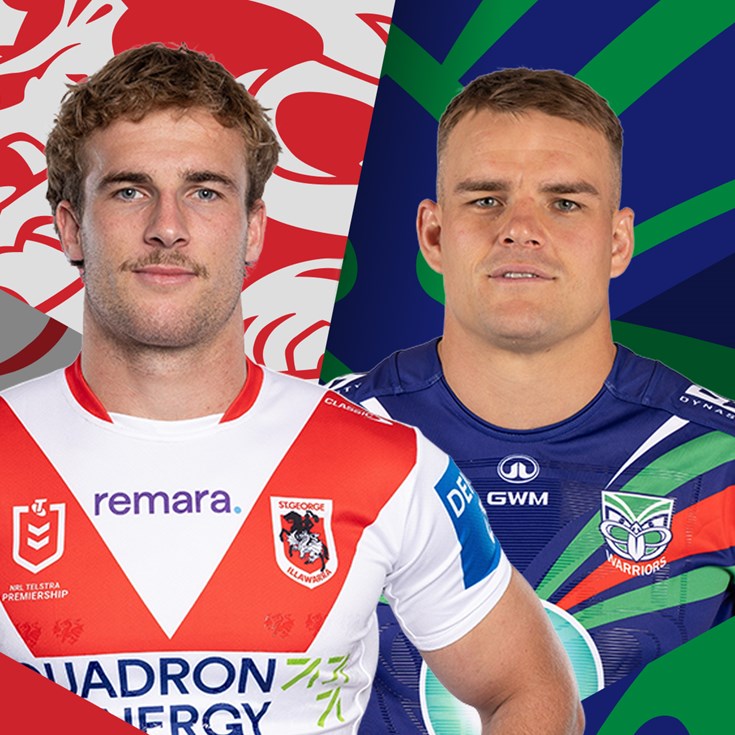 Dragons v Warriors: Su'A's new role; Martin steps up