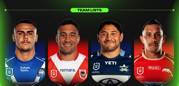 NRL Team Lists: Round 12