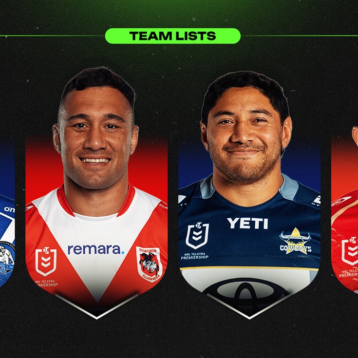 NRL Team Lists: Round 12