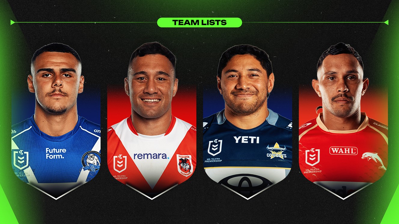 NRL Team Lists: Round 12