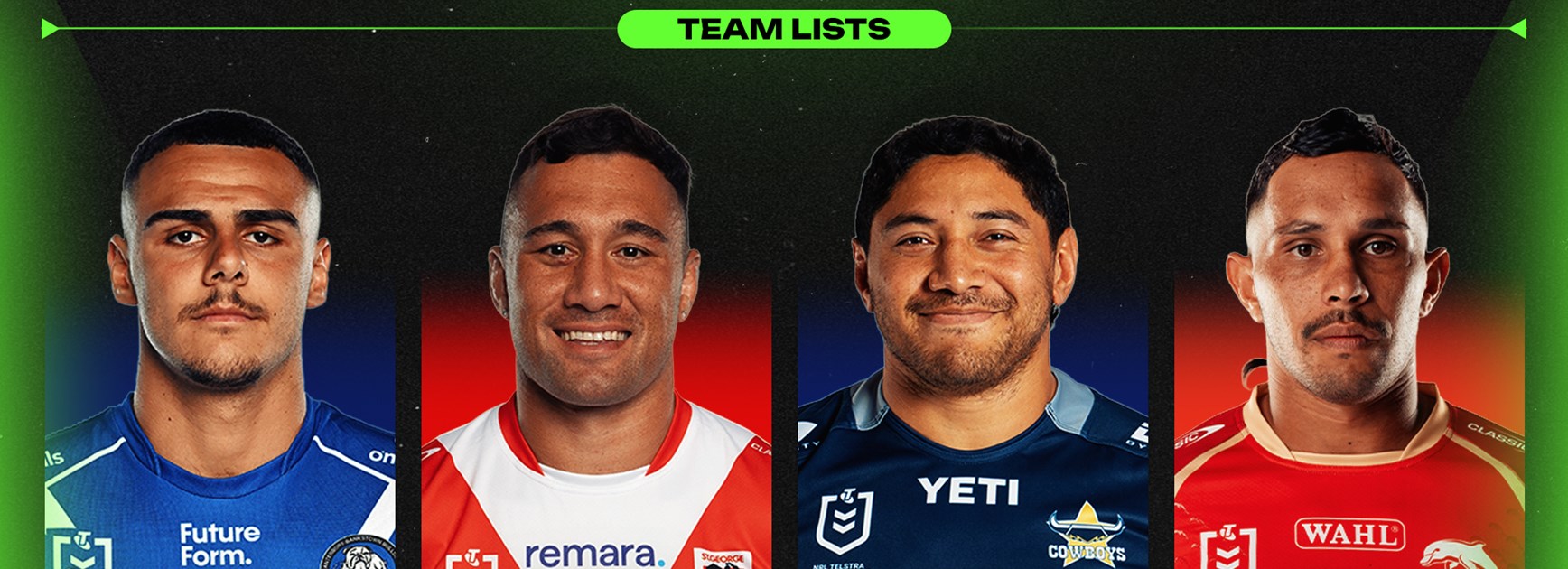NRL Team Lists: Round 12