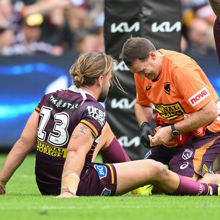 NRL Casualty Ward: Carrigan injures ankle; Brailey fractures arm