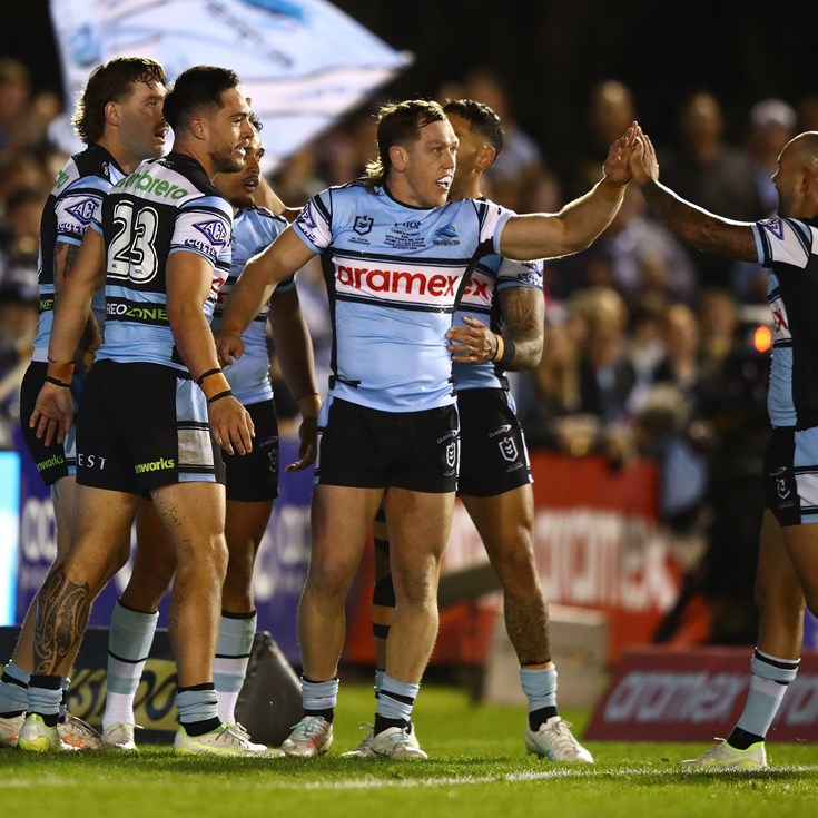 As it happened: Sharks hold off gallant Sea Eagles
