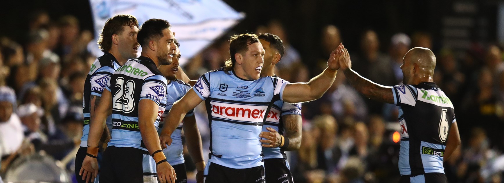As it happened: Sharks hold off gallant Sea Eagles