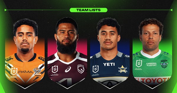 NRL Round 13 Team Lists, Injury Updates, and Official News